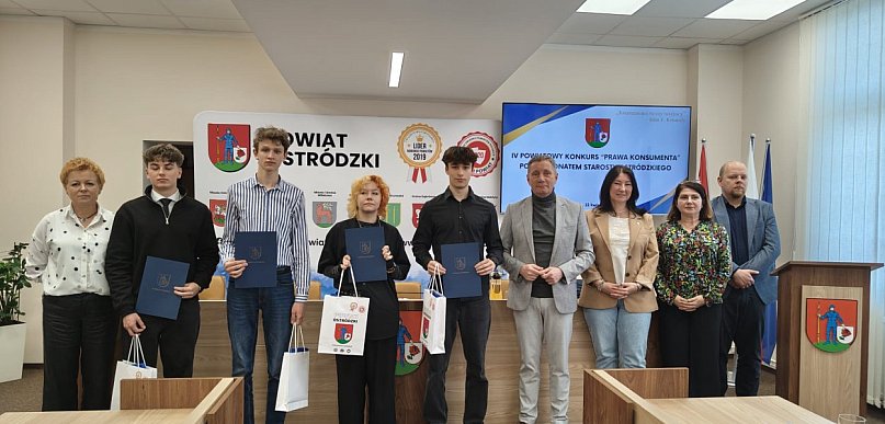 Ostróda: Młodzi znawcy prawa konsumenckiego. Za nami IV Powiatowy Konkurs wiedzy