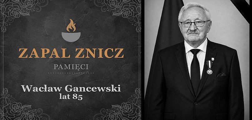 Łukta: Odszedł Wacław Gancewski - wieloletni samorządowiec i oddany społecznik
