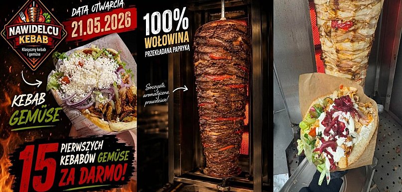 Ostródo! NaWidelcu Kebab Gemüse wchodzi do gry!