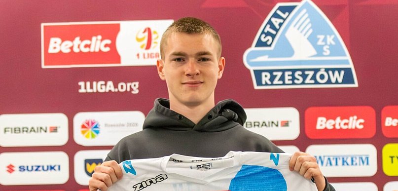 Ostródzianin Jakub Sadowski podpisał kontrakt z I-ligową Stalą Rzeszów!