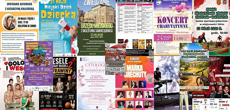 Co będzie się działo w najbliższym czasie? Największy kalendarz wydarzeń, imprez