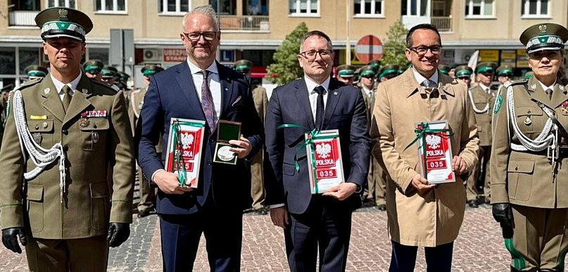 Uroczystości w Olsztynie i Gołdapi związane z 35-leciem Straży Granicznej