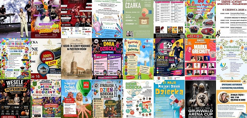 Obrodziło imprezami! Zobaczcie nasz największy kalendarz wydarzeń, imprez i konce