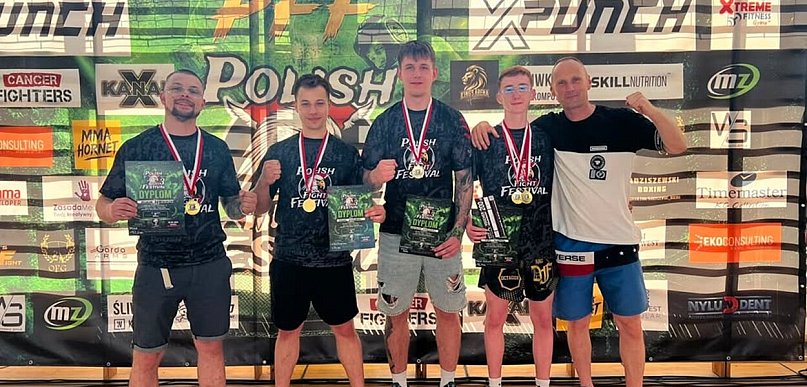 Wojownicy z Bynowa podbili Polish Fight Festival. Przywieźli aż sześć medali