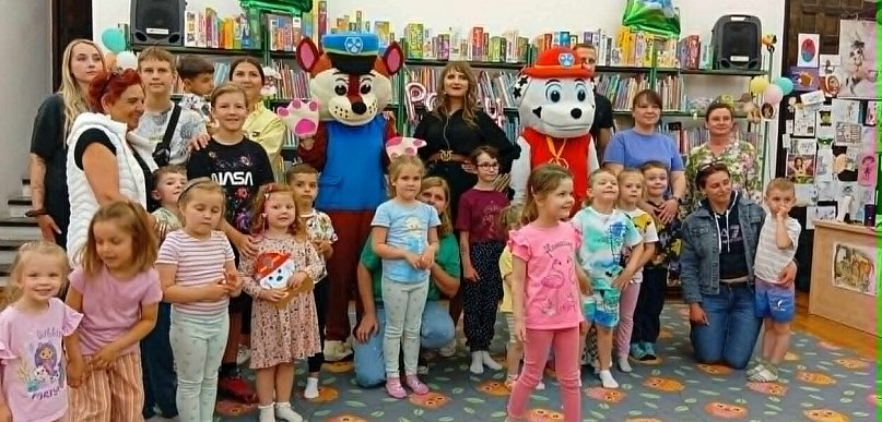 Dzień Dziecka w Bibliotece Zamkowej w Ostródzie