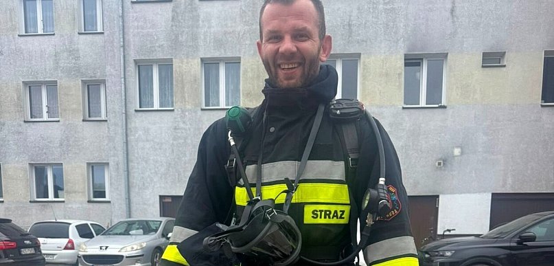 Potrzebna pomoc dla Adama Kocha, druha z OSP w Ostródzie! Ruszyła zbiórka