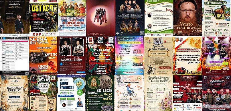 Co? Gdzie? Kiedy? Co nas czeka w weekend i później w Ostródzie powiecie?