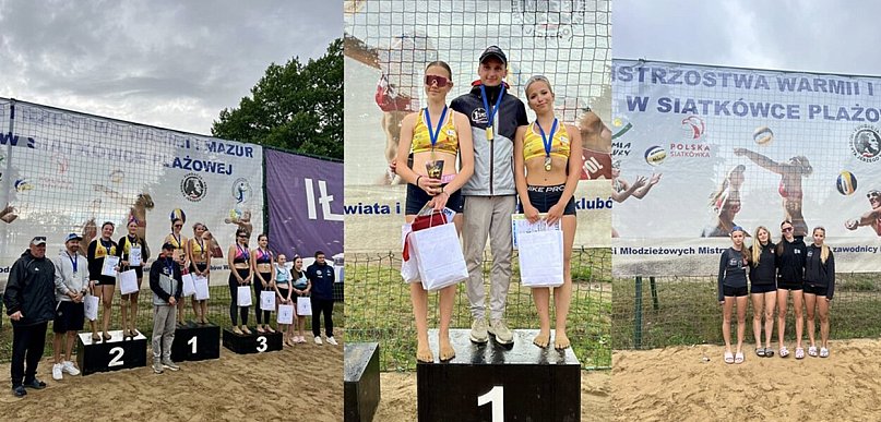Bianka Piwowarczyk i Lena Plińska z SMS Ostróda Mistrzyniami Województwa!