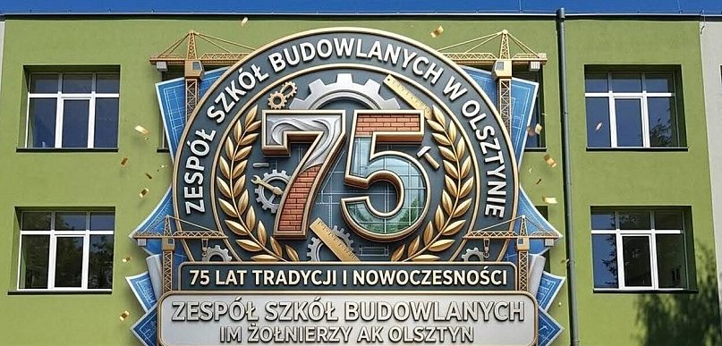 Olsztyn: Szkoła, która wychowała pokolenia fachowców - 75 lat Budowlanki