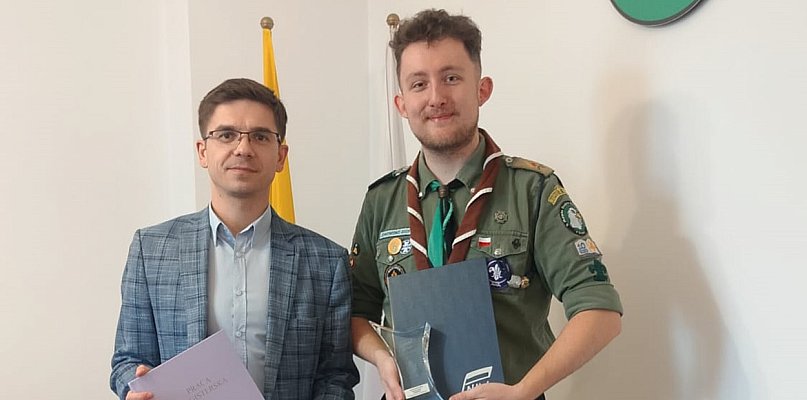 Dominik Jeffrey Rimaszauskas z Morąga laureatem ogólnopolskiego konkursu! - 106029