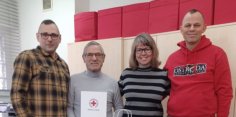 Stanisław Makowski z ostródzkiego PCK Instruktorem Roku w województwie!