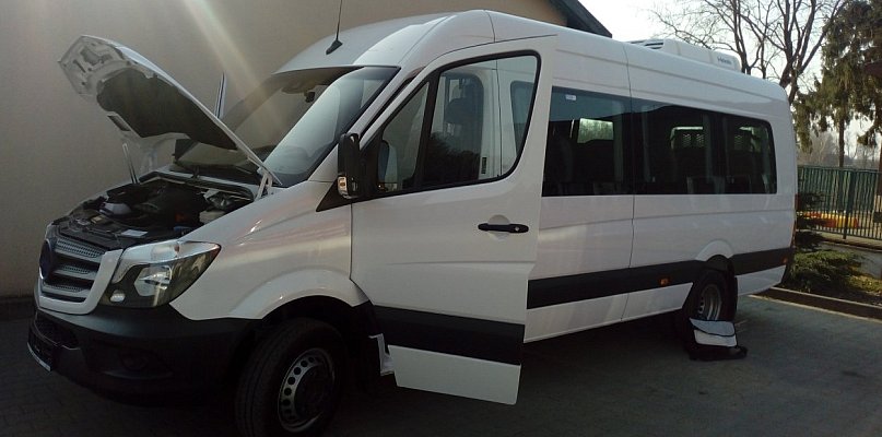 Powiat Ostródzki: Nowy autobus dla uczniów SOSW w Szymanowie coraz bliżej