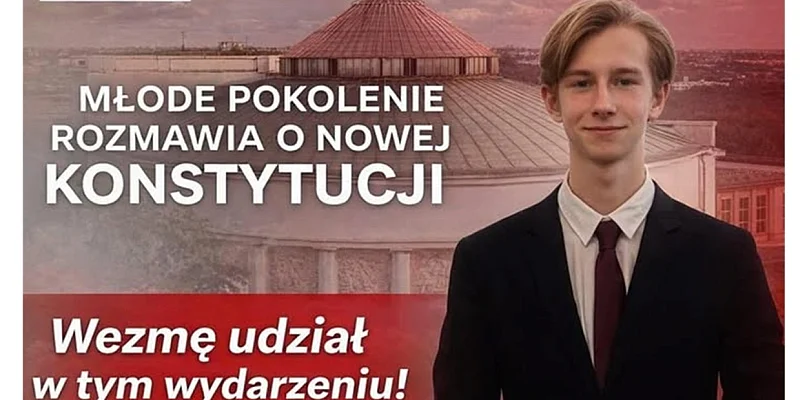 Brajan Dylewski z powiatu ostródzkiego chce rozmawiać w Sejmie o nowej konstytucji