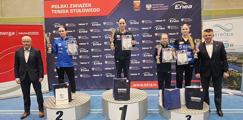 Julia Szarmach na podium Grand Prix Polski Kadetek w Ostródzie!