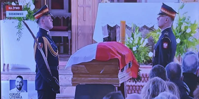 Poseł Łukasz Litewka spoczął w środę na cmentarzu w Sosnowcu