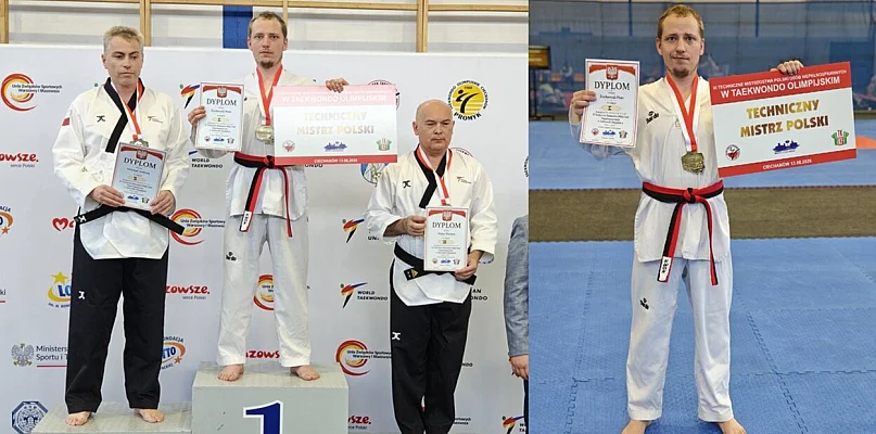 Piotr Żuchowski Technicznym Mistrzem Polski Osób Niepełnosprawnych w Taekwondo!