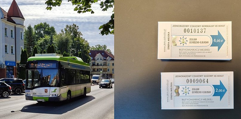 Ostróda: Drożej w autobusach miejskich. Nowe ceny biletów i nowe zasady