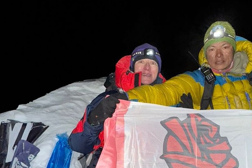 Nauczycielka ekonomika zdobyła Manaslu w Himalajach