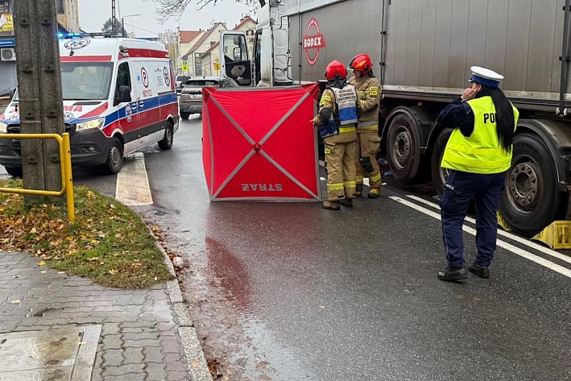 Tragiczny wypadek w Morągu! Nie żyje kobieta