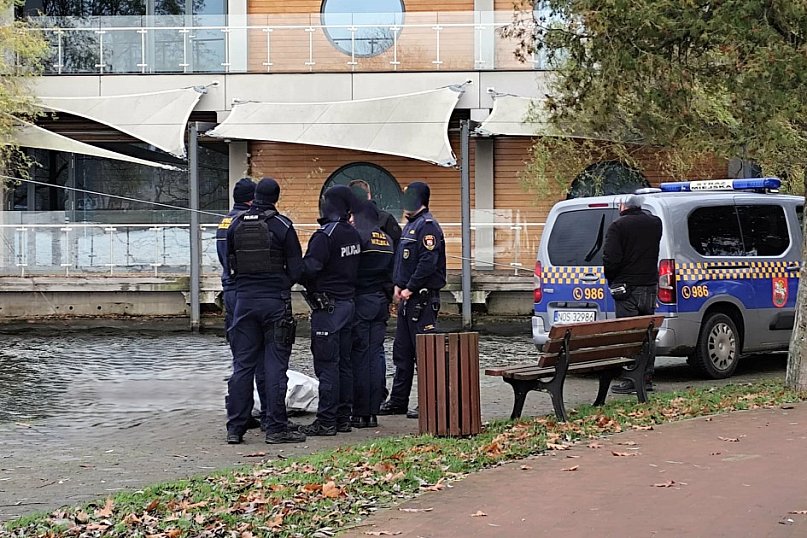 Z Jez. Drwęckiego wyłowiono ciało mężczyzny