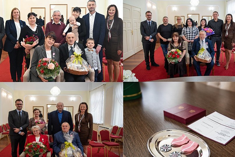 Złote gody 3 par z Ostródy