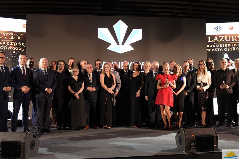 Przedsiębiorcy z Ostródy nagrodzeni Lazurytami