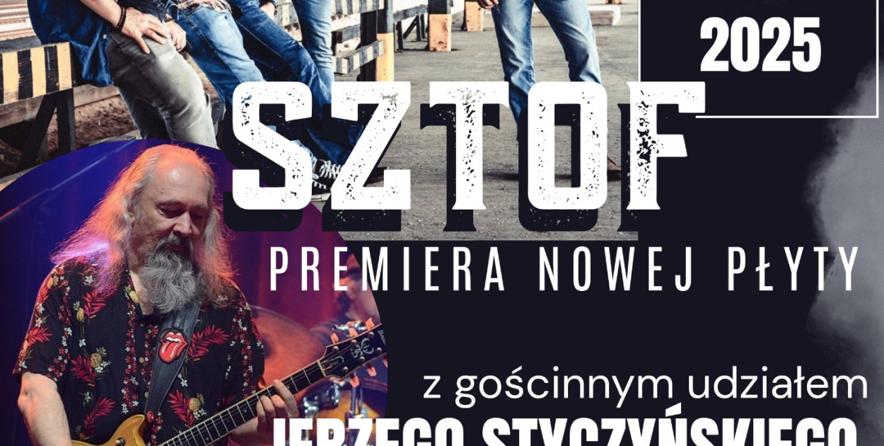 Premiera płyty i koncert zespołu Sztof. Gościnnie J. Styczyński