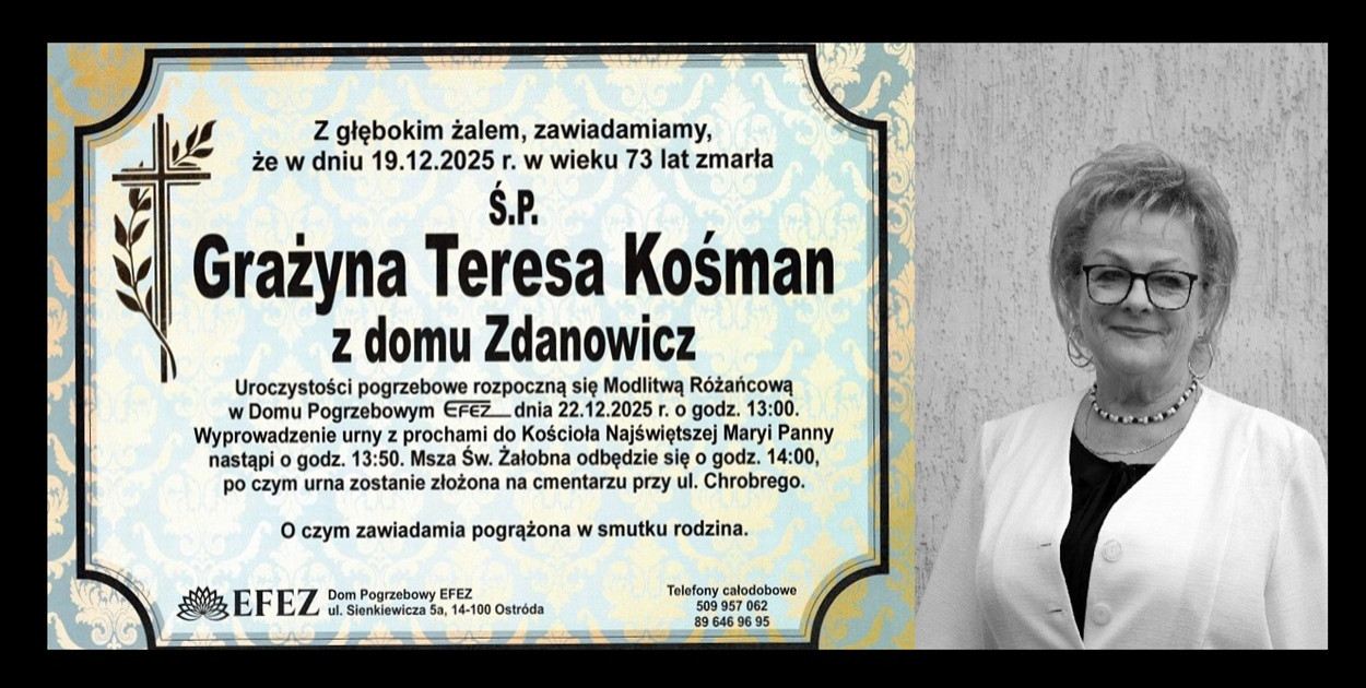 Foto: Grażyna Kośman, Efez/Facebook
