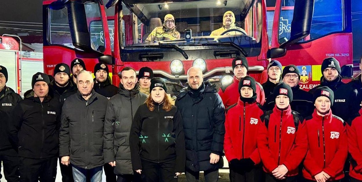 Nowe wozy ratowniczo-gaśnicze dla jednostek OSP w Zalewie i Lidzbarku