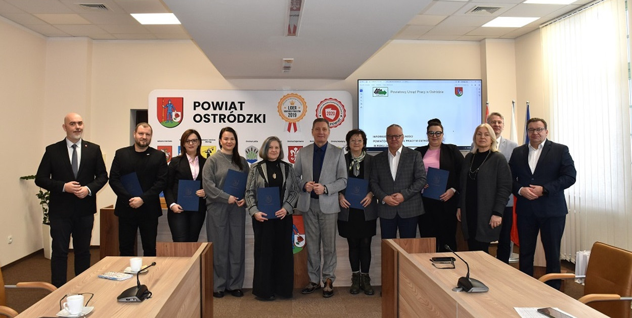 Ostróda: Inauguracyjne posiedzenie Powiatowej Rady Rynku Pracy