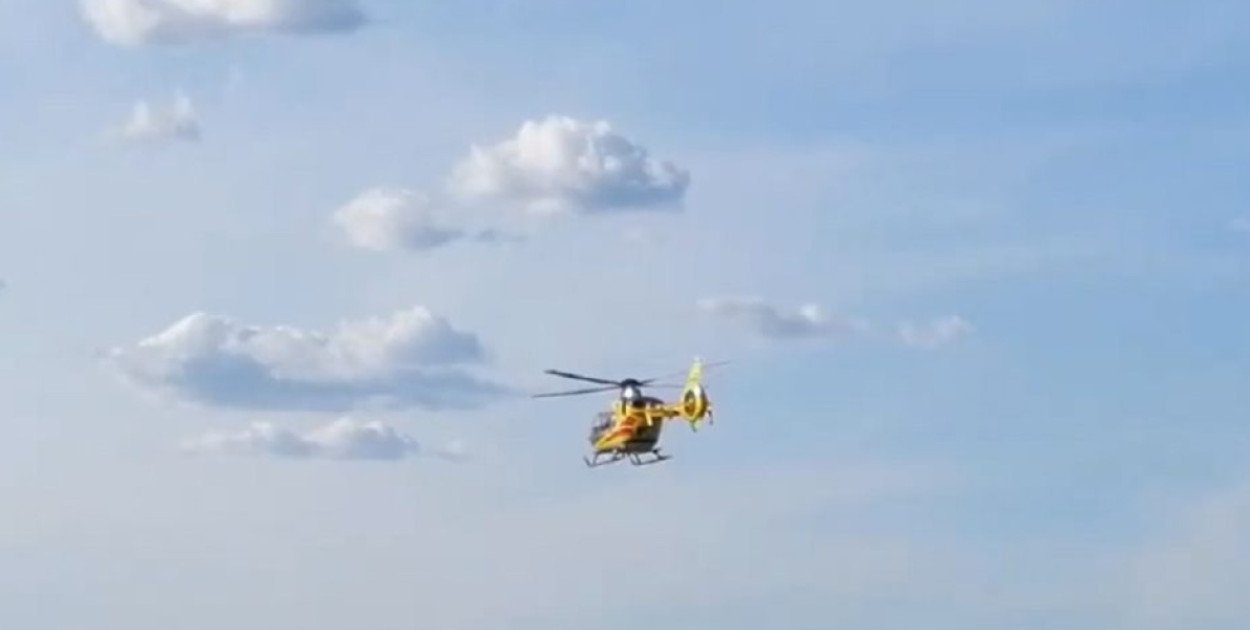 Gm. Miłomłyn: Dwójka dzieci ranna po zderzeniu 2 aut między Miłomłynem a Bynowem!