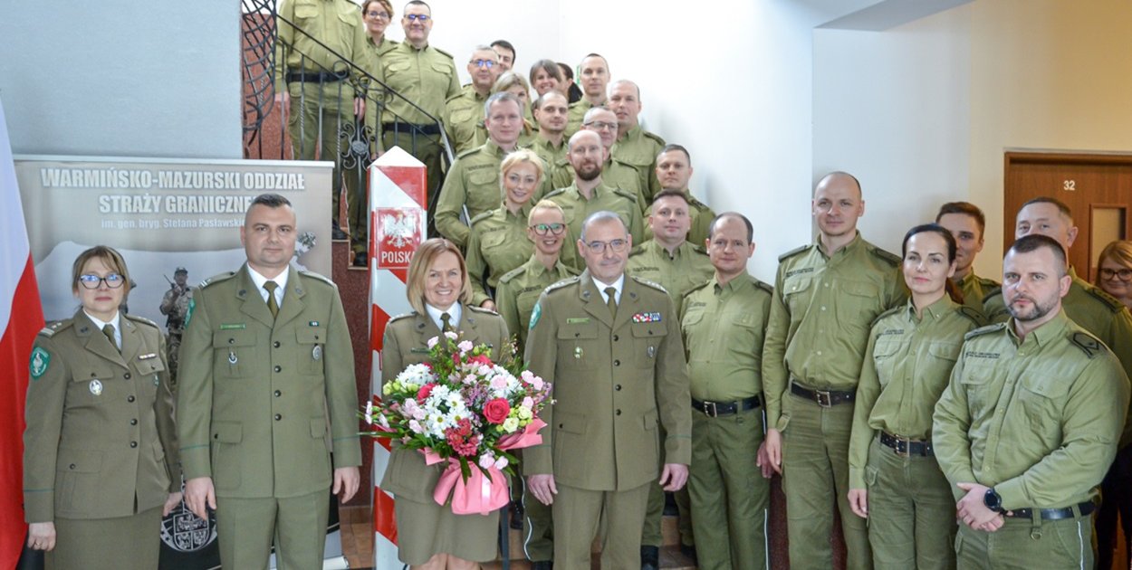 Nowy komendant Placówki SG w Olsztynie