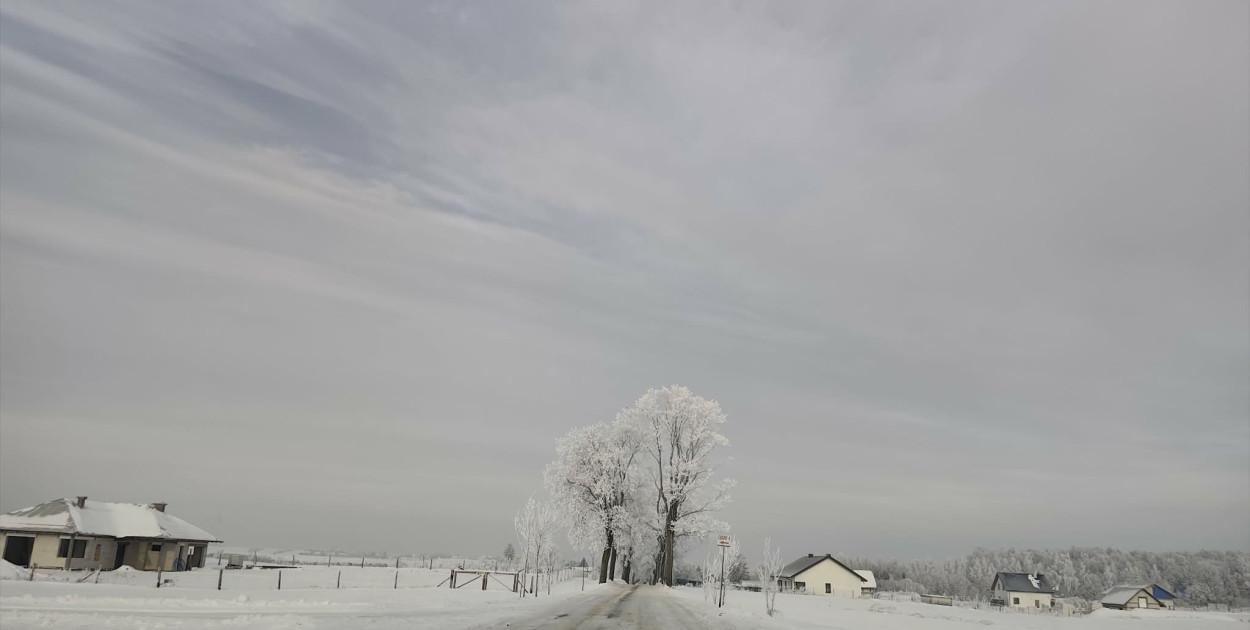 Zima nie odpuszcza, Polaków czeka mroźna noc: od minus 25 do minus 8 stopni Celsju