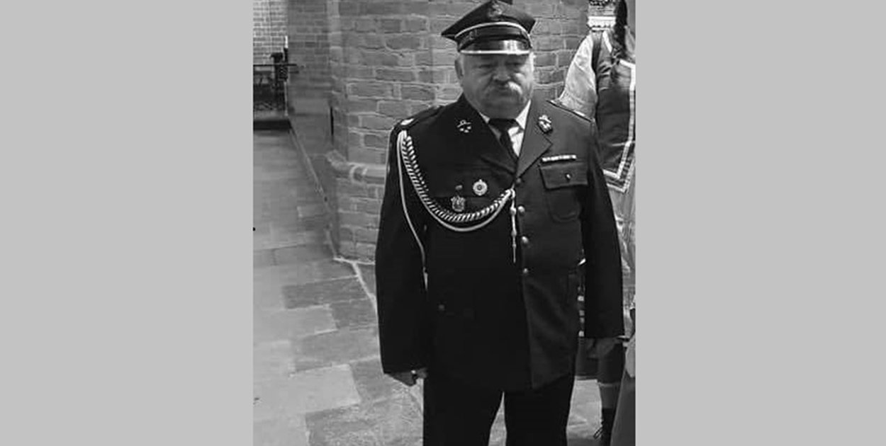 Odszedł druh Jan Erdmann - wieloletni naczelnik i prezes OSP Samin