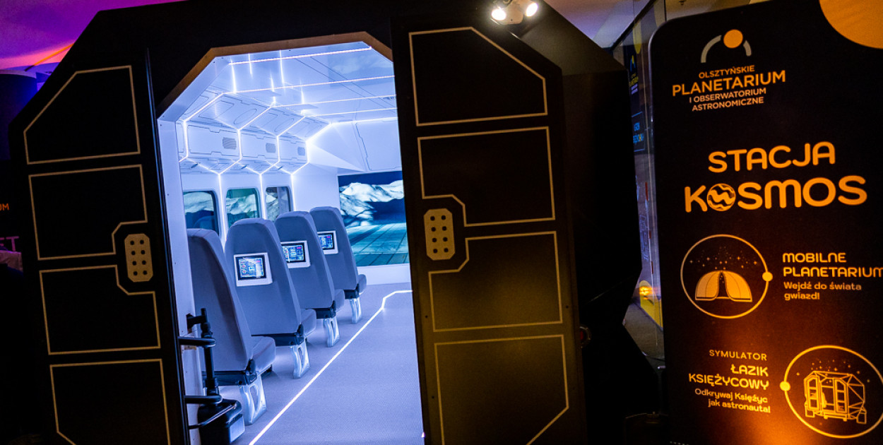 Planetarium w Olsztynie ma symulator łazika księżycowego