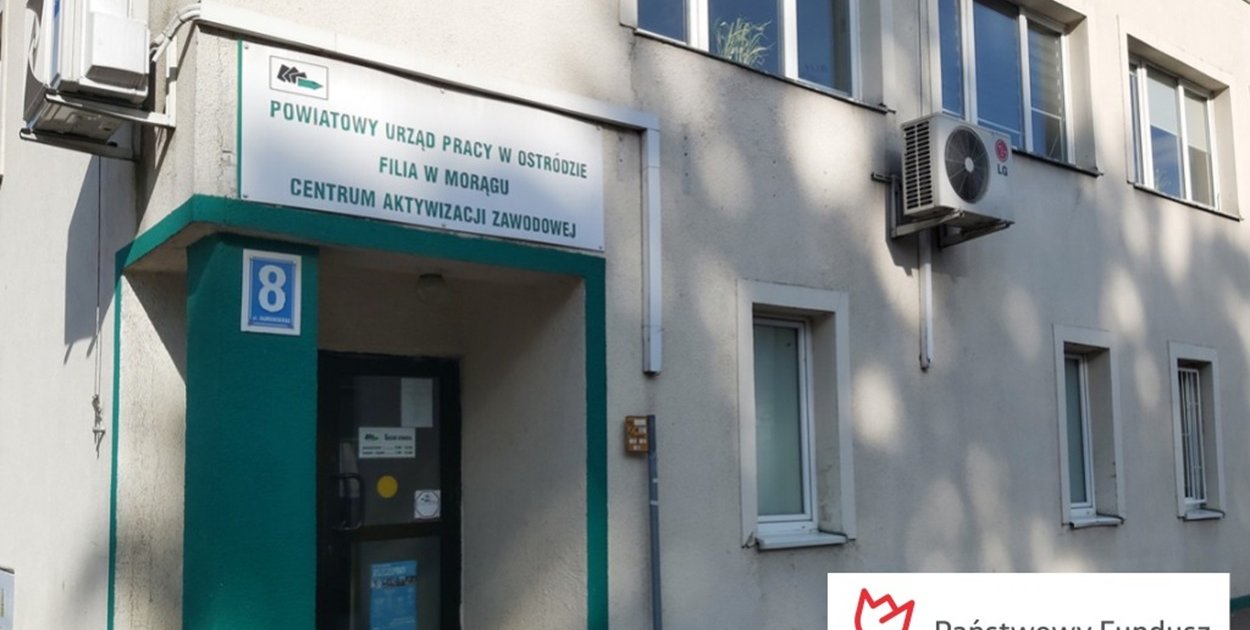 Budynek Urzędu Pracy w Morągu będzie bardziej dostępny dla osób niepełnosprawnych