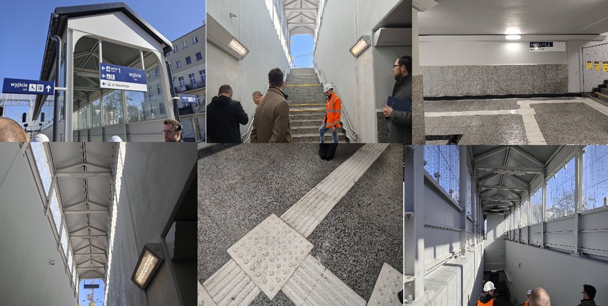 Ostróda: Otwarto przejście podziemne na stacji kolejowej!