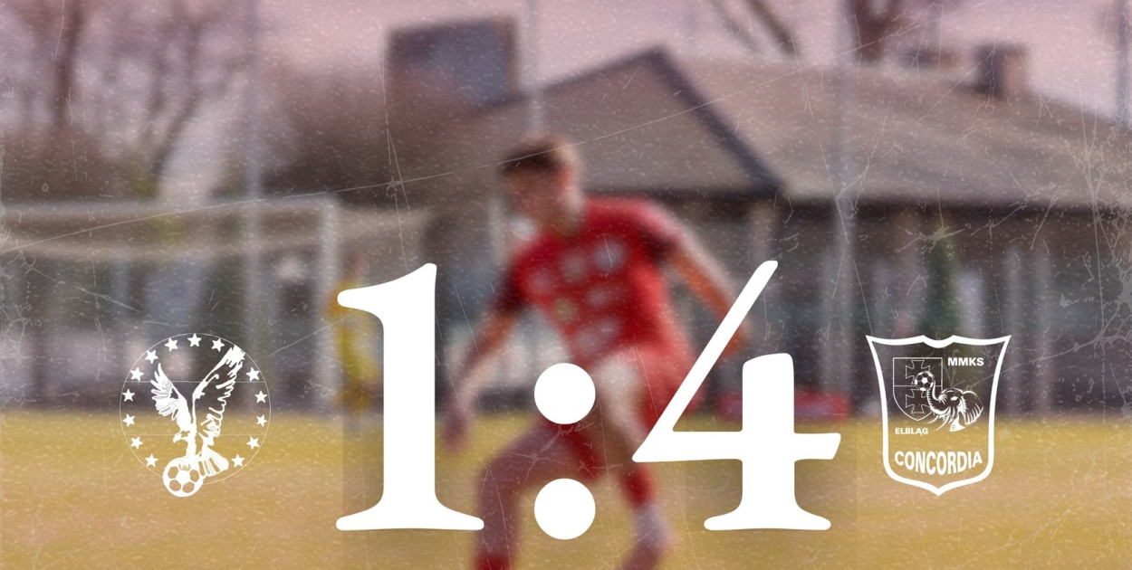 Sokół Ostróda walczył, ale punkty pojechały do Elbląga. Hit kolejki dla Concordii