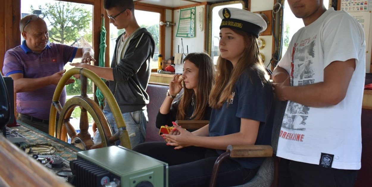 Ostródzki Ekonomik wypływa na szerokie wody. Kierunek: Technik Żeglugi Śródlądowej