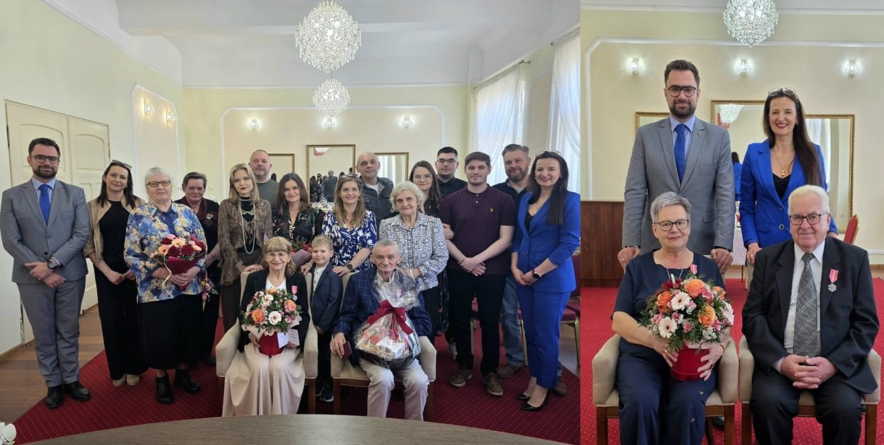 Jubileusz 50-lecia małżeństwa Państwa Mikielewicz i Gronkiewicz z Ostródy