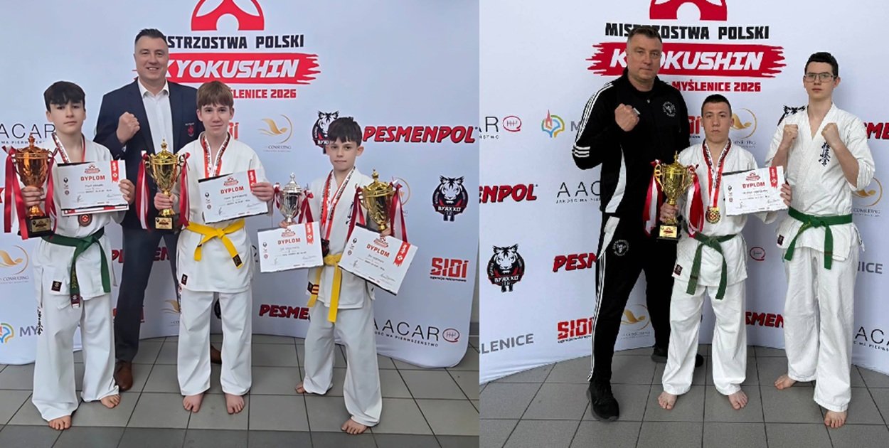 Aż 5 medali zdobyli karatecy z Ostródy na Mistrzostwach Polski!