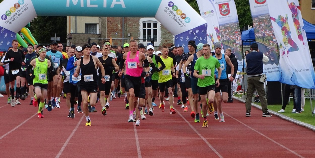 Ostróda: XXXVI Biegi Uliczne - Bieg Przedszkolaka, Bieg Memoriałowy 10 km i