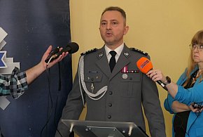 Z "hukiem" odszedł komendant iławskiej policji 